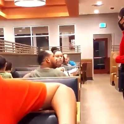 Why do Americans love shouting at low paid service workers