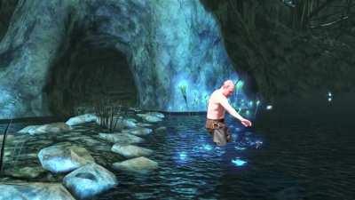 Dark Souls 2 but Vladimir Putin can't stop fishing
