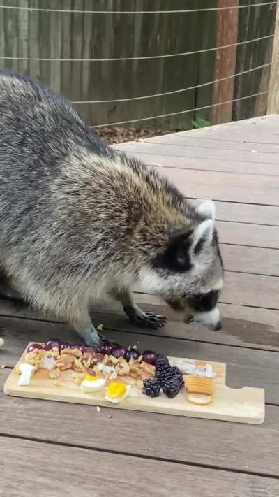 A custom charcuterie board