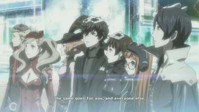 Mona ditches the Phantom Thieves to play DS