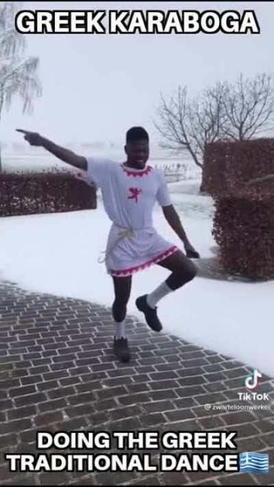 Whitest man in Greece 💪🇬🇷