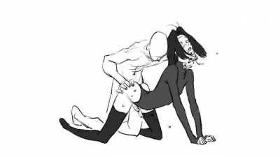 I wanna be fucked like this, with mu thong and stockings....