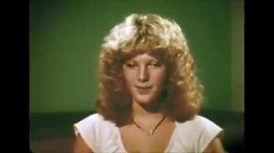 Teen girl in the 70s talking about smoking Marijuana