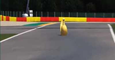 Haas accidently leak their 2022 progress today in Belgium during a 