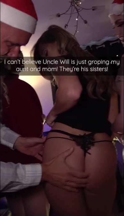 Mom Got Wild At the Christmas Party [Part 1/2]