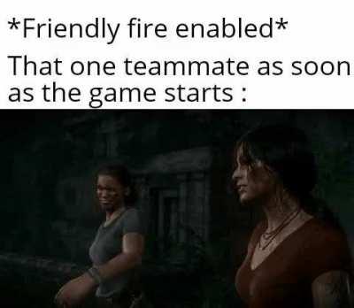 Either you did it or was the victome.