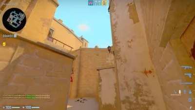 One man, one spot, full mirage a-exec