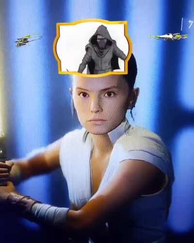 Turns out Instagram face filters work on Battlefront models