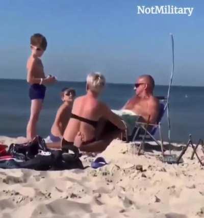 Seriously, next to their kids?