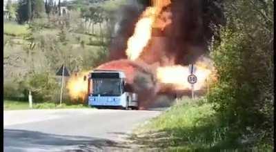 Ghost Rider's bus has arrived