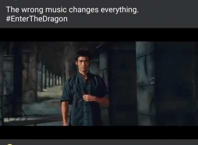 The wrong music changes everything!