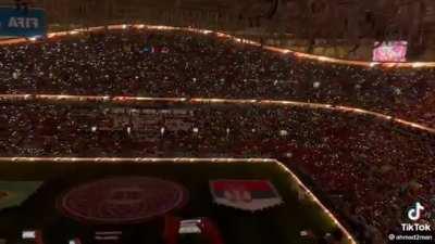 Another disgrace!! World cup stadiums left empty because a teenager on reddit decided to boycott this world cup /s