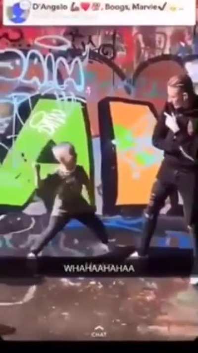 And one karma for you, little boy with the hammer....