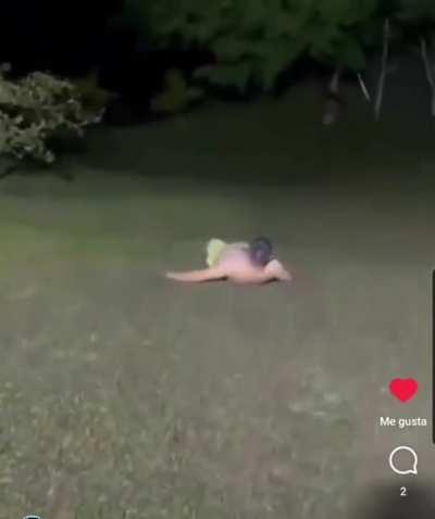 When a little push sends you to Wonderland