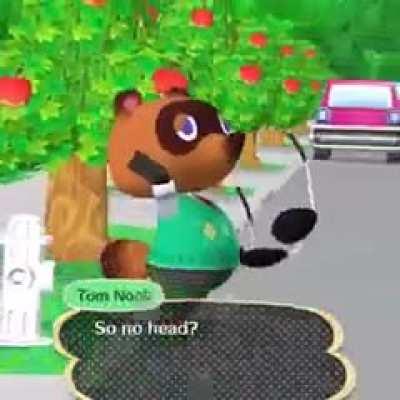 When you don't pay rent to tom nook