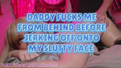 Getting fucked and left covered in cum 🤤