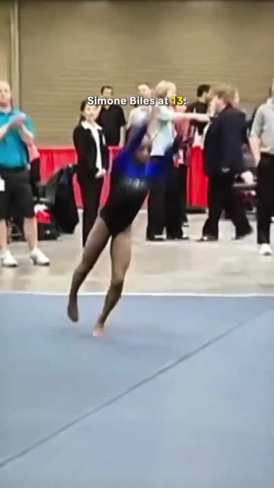 2010 ➡️ 2024- Little did she know she was about to change the world of gymnastics forever. 🥹Simone Biles is a truly once in a lifetime kind of athlete!