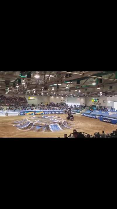 Flashing Ass at Monster Truck Show