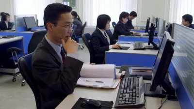 North Koreans accessing Internet