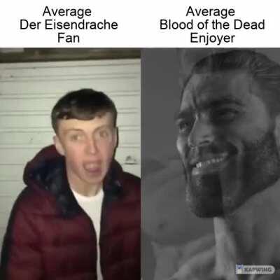 Average DE Fan vs Average BoTD enjoyer