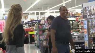 To sneak a hot-dog in the back pocket