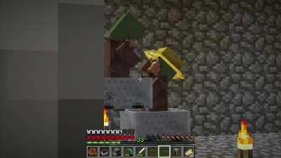 Got caught spying...