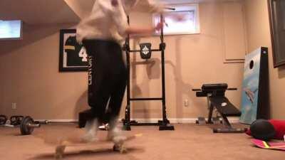 I am aware that probably no one cares but I learned tre flips and am happy about it