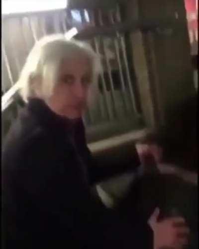 She definitely tweakin