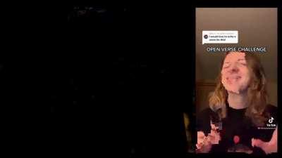 Bro didn't have to go this hard.