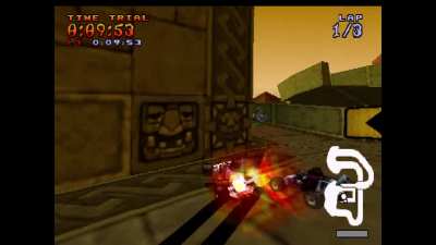 Papus Pyramid grass skip