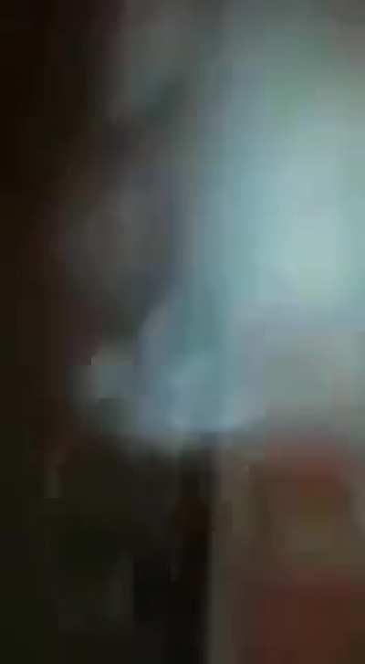 Drunk brazilian putted a firework in his butt