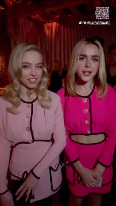 My dream threesome manifests: Sydney Sweeney and Kiernan Shipka