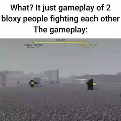 Endlessly fighting in a War Without Reason moment: