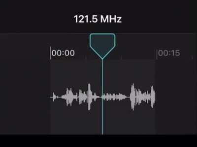 This was recorded today on the international frequency that pilots use. repeated all day by pilots!