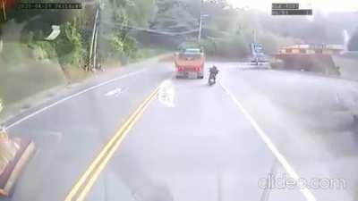 Leisurely Motorcycle Ride Disrupted