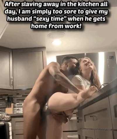 No sexy time for hubby!