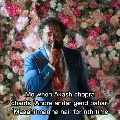 Bro's intolerable now