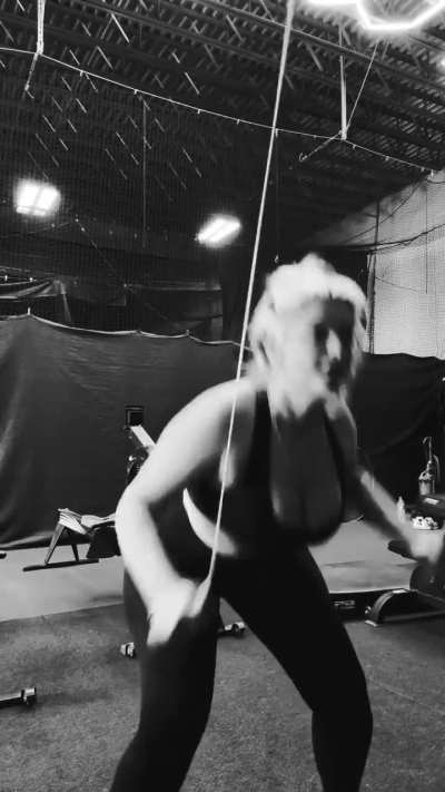 Ski Machine Workout - IG Story April 2025