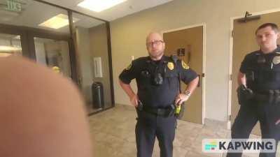 Stalker records himself talking to police seeking protection from victim's father