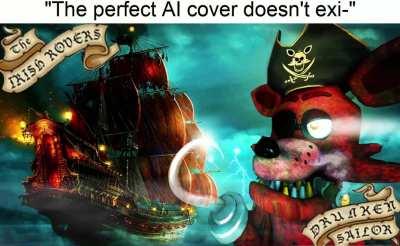 I was never big on the AI cover craze but this one is both well made and actually makes sense