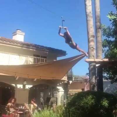 Well her back hurts now