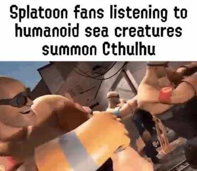 It's me, I am Splatoon fans