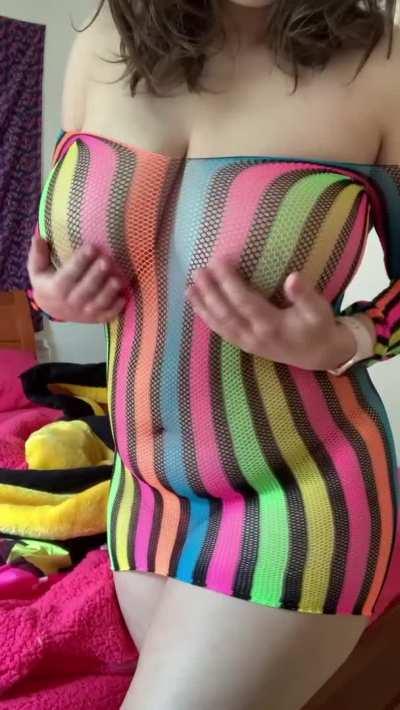 Are they better in or out of this dress?