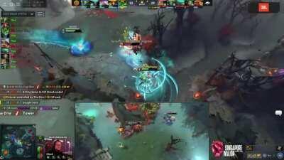 Matumbaman and Yopaj run a marathon while their team fights