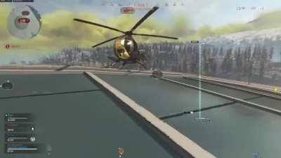Squad wipe with there own helicopter!😂😂