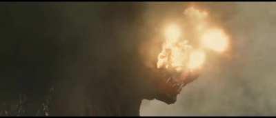 3000 projectiles of the JSDF vs Godzilla