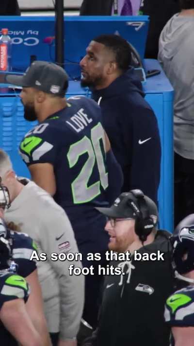 [Mic'd Up] Julian Love knew what to look for to get an INT in the Super Bowl