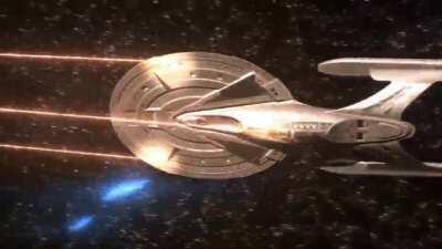 When your ship is a ponderous Cruiser, but you are on Competitive Rep Prevailing Engines, Evasive Maneuvers, Emergency Power to Engines and Deuterium Surplus.