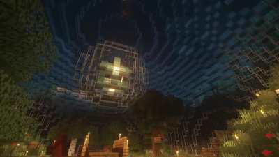 My underwater biospheres might not be the most original build but it sure feels cozy (WIP)