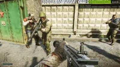 Found a few friendly player scavs on Reserve